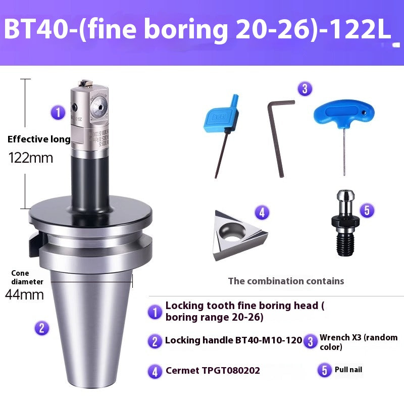 1070-SDJ Fine Boring Tools Fine Boring Heads Adjustable BT40 Fine Boring Tools Set Machining Center Small Bore Fine Boring Tools Shandong Denso Pricision Tools Co.,Ltd.